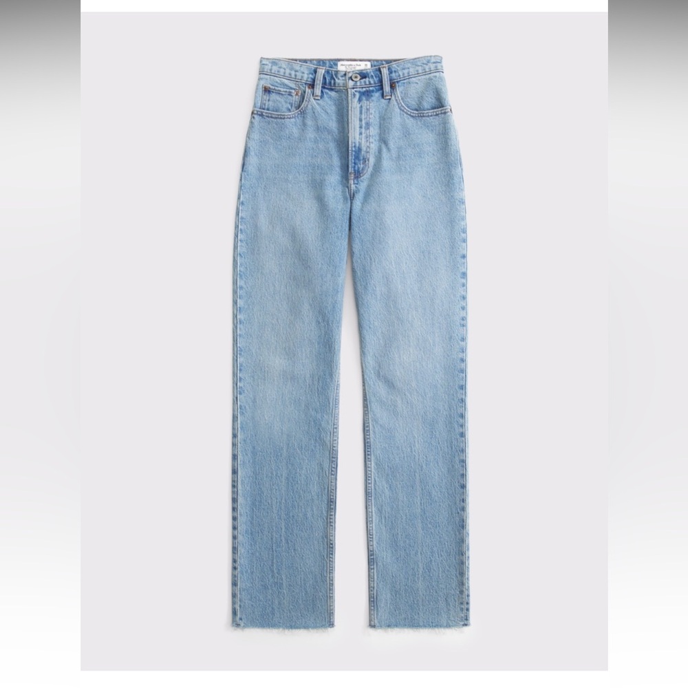 Abercrombie & Fitch 90s straight ultra high rise jeans